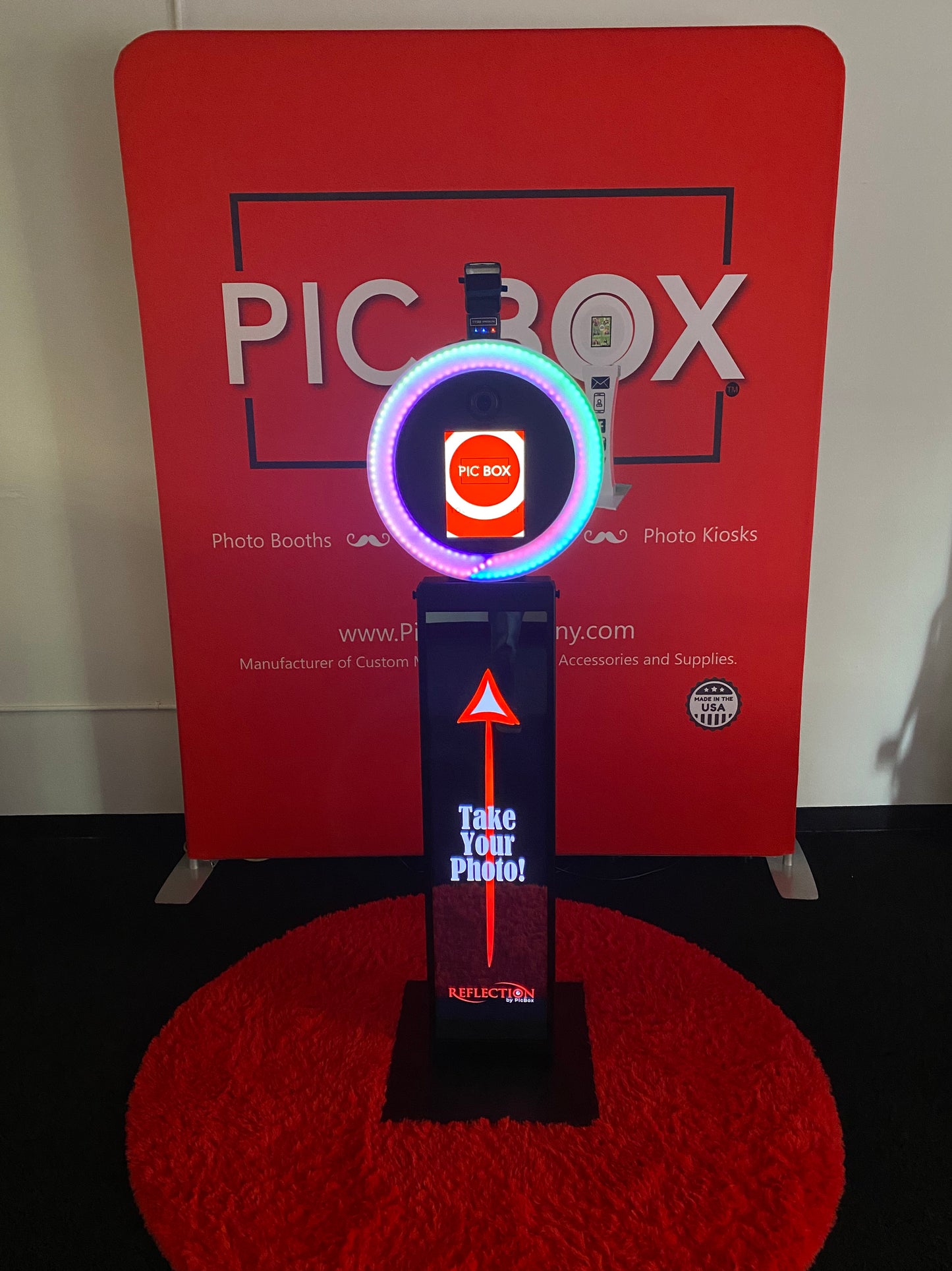 RGB Strip Lights in Ring Light - PicBox Company