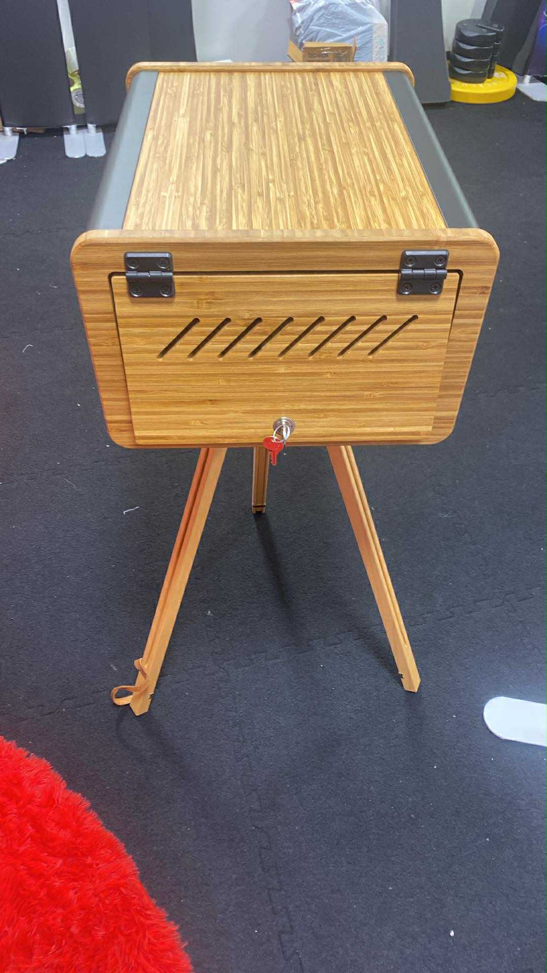 Vintage Printer Stand/bamboo - PicBox Company