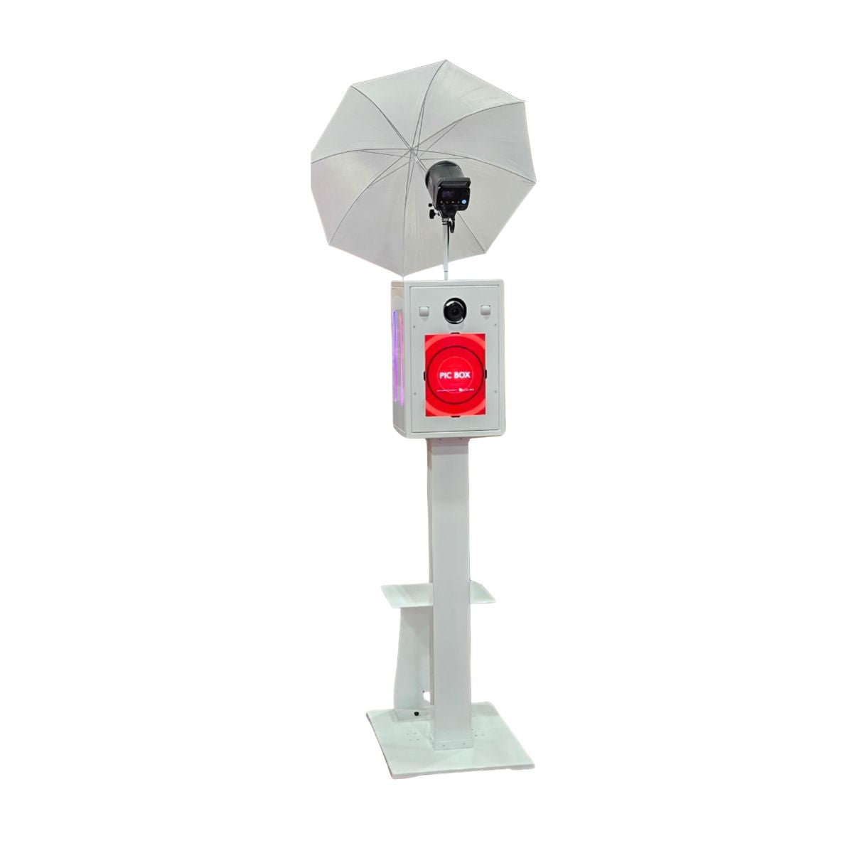 Aluminate LED Aluminum Photo Booth | PicBox Company 
