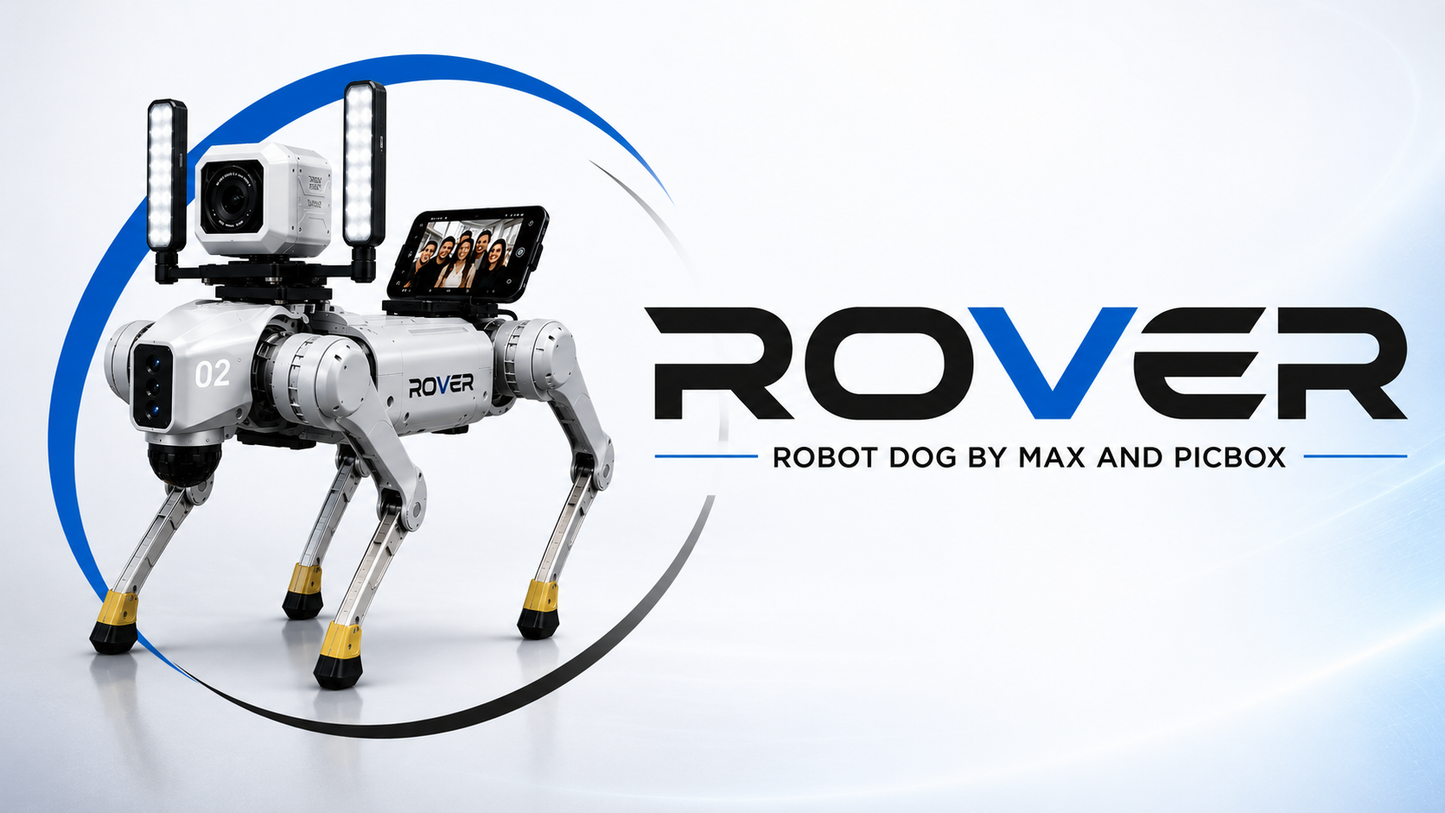 Rover Robot Dog by Max & PicBox | Interactive Event Robot