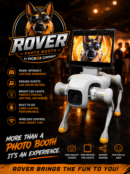 Rover Robot Photo Booth Dog | Interactive Event Robot Dog