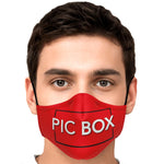PicBox Red Face Mask - PicBox Company