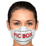 PicBox White Face Mask - PicBox Company